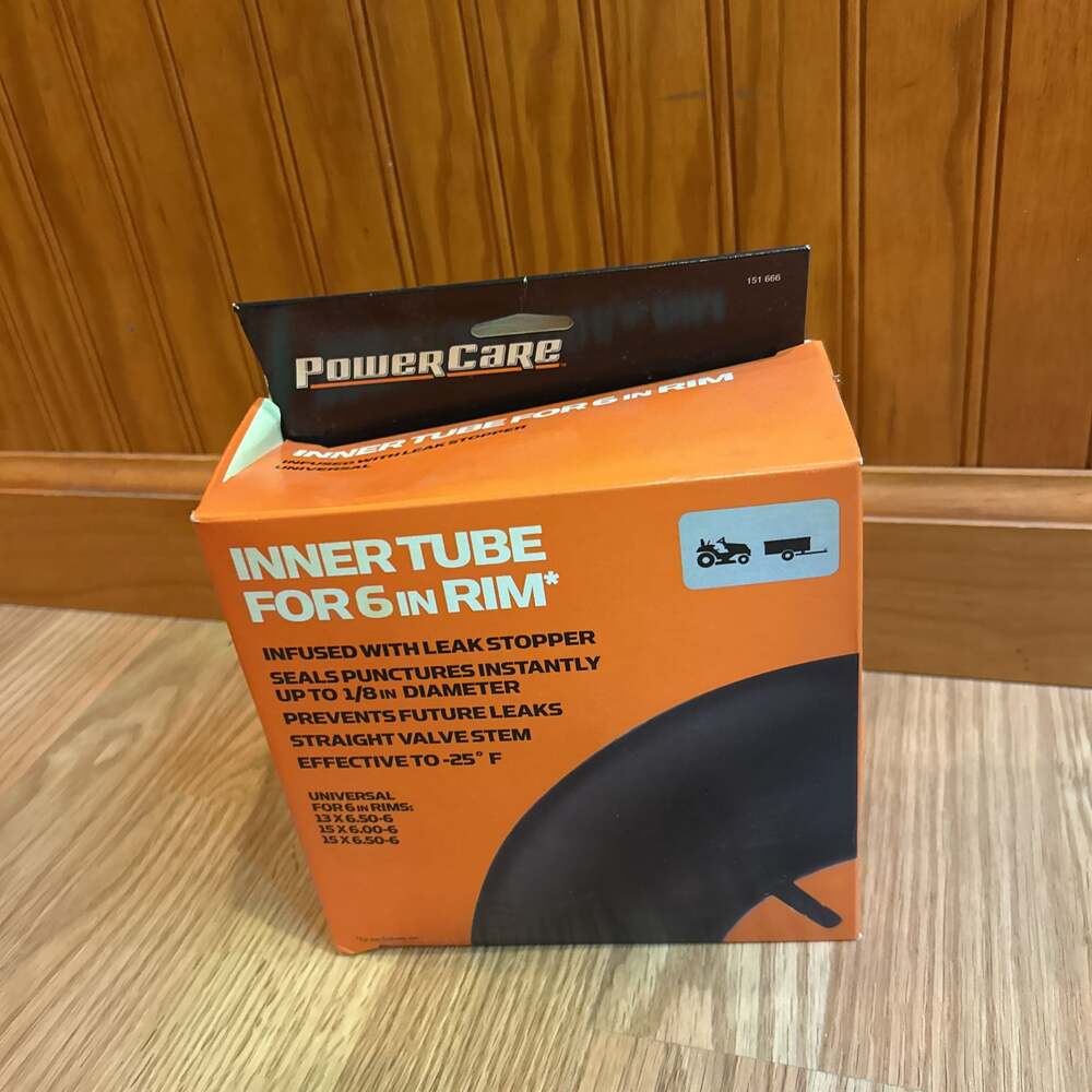 Powercare Replacement Inner Tube with Leak Stopper for 6 in. Rim
